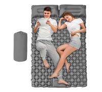 Colchón de Aire de Viaje: colchoneta para Dormir para Campamento, Rollo de Cama con cojín Duradero, Equipo autoinflable Compacto, tapete para Exteriores Que Absorbe los Golpes