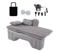 Colchón de automóvil inflable, colchón de aire para coche - Catchón de campamento de viajes - Almohadillas para dormir para acampar multifuncionales, cama inflable para casa, estudio, automóvil, viaje