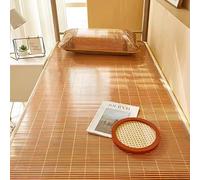 Colchón de bambú refrescante para el hogar, la escuela y el dormitorio, extragrande, 75 x 35.8 pulgadas, transpirable, ecológico, cómodo solución para dormir