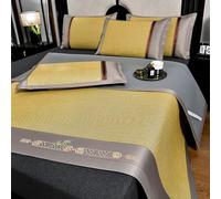 Colchón de bambú refrescante para verano, transpirable, para el hogar y el dormitorio, ropa de cama de verano fácil de limpiar, 120 cm, color G, perfecto para un sueño cómodo