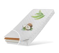 Colchón de bebé de 70 x 140 cm Coco con funda acolchada Aloe Vera y dos grados de firmeza, 10 cm de grosor, colchón de bebé niño 70 x 140 Colchón Coco para cuna o cuna infantil