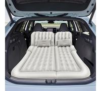 Colchón de coche, 2 cojines para coche, capacidad de carga de 250 kg, cama inflable para coche con bomba eléctrica, colchón de aire portátil para camping, colchón de aire de doble cara, 174 x 126 cm