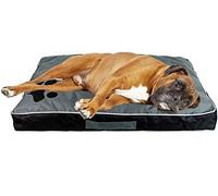 Colchón de cojín para cama de perro, grande, impermeable, funda extraíble, alfombrilla de almohada suave y cómoda para sofá de mascotas, cesta de dormir para perros grandes y medianos