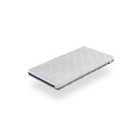 Colchon de espuma con viscoelastica cuna 60x120 theo, altura 11 cm, viscoelastica perfilada, transpirable y desenfundable. firmeza ideal