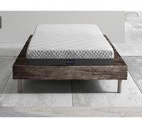 Colchon de Espuma con viscoelastica Juvenil 80X180 PLATON Spring, Altura 20 CM, Viscoelastica, ergonomico, desenfundable y muelles. Montessori