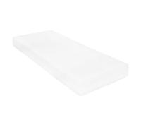 Colchón de espuma pu trineo 7 zonas blanco 120x200 cm