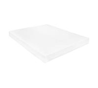 Colchón de espuma pu trineo 7 zonas blanco 140x200 cm