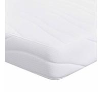 Colchón de Espuma Viscoelástica con Gel 200x200 cm Firmeza Media | Blanco moderno, poliéster, rectangular, dormitorio, interior, limpieza con paño seco, regulación térmica