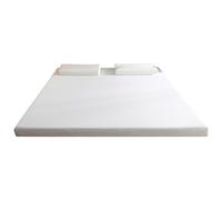 Colchón de espuma viscoelástica de gel, firmeza media, tamaño matrimonial/queen/individual, transpirable y cómodo, alivio de presión, funda extraíble de 90 x 200 x 15 cm, infusión de gel para una