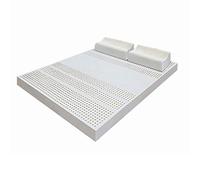 Colchón de espuma viscoelástica de látex natural, flexible y duradero, con infusión de incienso, 1350 mm x 10 cm, ideal para una buena noche de sueño