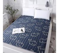 Colchón de futón - Almohadilla de dormir de estilo japonés portátil de algodón delgado plegable cojín tatami para relajar siesta habitación de invitados, dormitorio, viajes, camping (color D, 180 x