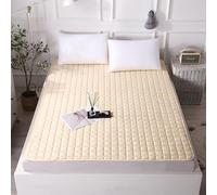 Colchón de futón - Almohadilla de dormir de estilo japonés portátil de algodón delgado plegable cojín tatami para relajar siesta habitación de invitados, dormitorio, viajes, camping (color I, 150 x