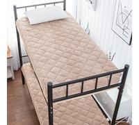 Colchón de futón de felpa, transpirable, enrollable, cama portátil para uso individual o doble, ideal para camping, yoga y decoración del hogar