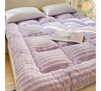 Colchón De Futón De Piso Japonés De Tamaño Completo,Cojín para Dormir Transpirable Portátil,Estera De Tatami Enrollable,Colchones De Cama De Masaje Tailandés para Viajes En Casa