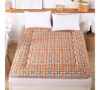 Colchón De Futón Japonés 10 Cm De Espesor Almohadilla Plegable De Rollito Tatami Tapete Para Dormir Colchón Para Estudiantes Para Niñas Para Casería Para Acampar Estatera De Dormitorio De Estudiante