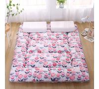 Colchón De Futón Japonés Engrosar 10 Cm Tatami Tapete Para Dormir Soft Not-Slip Almohadilla Plegable De La Cama Del Piso Mujera De Dormitorio Para Estudiantes Para Niños Para Niños Colchones Acampar