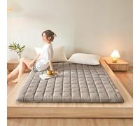 Colchón de futón japonés, grueso, plegable para camping y sofá, transpirable, cama de invitados enrollable, solución tradicional japonesa para dormir