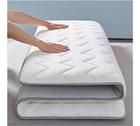Colchón de futón japonés grueso, tapete plegable enrollable para el hogar y el dormitorio, cómoda almohadilla para dormir, solución de ropa de cama que ahorra espacio