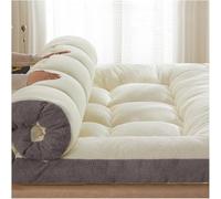 Colchón de futón japonés plegable de 5 cm de grosor, para habitaciones de invitados y dormitorios, cama individual y doble, 90 x 200 cm, cómoda solución de ropa de cama