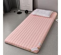 Colchón de futón japonés Tatami Colchón de espuma viscoelástica, plegable, futón japonés para dormitorio familiar, colchones individuales y dobles, gris, 150 x 200 cm