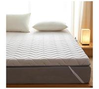 Colchón de futón, ligero, plegable, suave, acolchado, transpirable, para invitados, camping, dormitorio, sala de estar (gris, 90 x 200 cm)