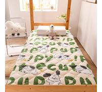 Colchón de futón plegable enrollable, portátil, ligero, colchón para dormir, para viajes, camper, tapete tatami multiusos, 120 x 200 cm