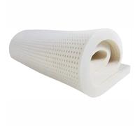 Colchón de látex 100% natural, cama ergonómica de tamaño individual, colchón de látex duradero de 1 pulgada de grosor, 190 x 160 cm, comodidad que no se pliega para una máxima calidad de sueño