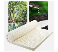 Colchón de látex 100 % natural, cómodo y tamaño Queen, 70 x 200 cm, ropa de cama ecológica para el hogar y el dormitorio, 7,5 cm de grosor, diseño de celosía