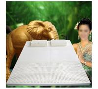 Colchón De Látex 100% Natural, Transpirable Orgánico Y Cómodo, Duradero Y No Fácil De Colapsar, Colchón De Espuma De Memoria Topper,2.5cm,140x200cm(55x79in)