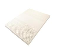 Colchón de látex 100% natural, transpirable y cómodo, protector de cama doble o individual, 10 cm de grosor, 170 x 200 cm, perfecto para comodidad de dormitorio.