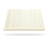 Colchón de látex 100% natural, ventilación de poros de panal para un mejor flujo de aire, suave y cómodo para un sueño reparador, resistente a la compresión y la deformación