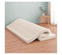 Colchón de látex Cubrecolchón para dormitorio, accesorios de mobiliario, alfombrilla suave Colchoneta de alta resiliencia Esterillas Tatami Colchón de masaje para parejas,7.5cm,180x200cm