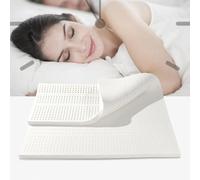 Colchón de látex natural de 1 pulgada, lavable y transpirable, cómodo para el hogar y el dormitorio, 2,5 cm de grosor, tamaño perfecto de 100 x 110 cm