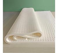 Colchón de látex natural de 130 x 190 cm, transpirable y cómodo, diseño duradero que no se pliega, ideal para un mejor sueño y apoyo
