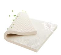 Colchón de látex natural, estilo japonés, funda gruesa para una fácil extracción y lavado. Prácticamente hipoalergénico, 10 cm de grosor, 100 x 200 cm. Tamaño: KLUFO