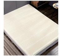Colchón De Látex Natural, Topper De Colchón Suave Grueso Alivia La Presión, Cubierta De Colchón De Látex Orgánico 100%,4in,150x200cm(59x79in)