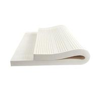 Colchón de látex natural verde tamaño Queen, almohadillas de colchón de espuma fresca de 4 y 6 pulgadas con funda, solución ecológica y cómoda para dormir (90 x 200 cm)