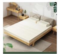 Colchón de látex súper suave, natural, diseño simple, relajante para dormitorio, colchón de látex con cubrecolchón, 2,5 cm, 200 x 210 cm