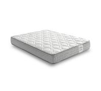 Colchón de muelles ensacados 100x190 cm mattina - altura +/- 20 cm - tecnología híbrida con espuma viscoelástica de alta densidad - gran adaptabilidad