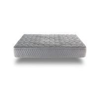 Colchón de muelles ensacados 160x190 cm fharma - altura +/- 28 cm - firmeza alta - tecnología híbrida con espuma viscoelástica - doble cara - tejido stretch de tacto suave y agradable