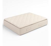 Colchón de Muelles Normablock Pillow Top con Topper Integrado una Cara CM11046 Firmeza Media con Altura 33 cm Confort con Efecto Micromasaje