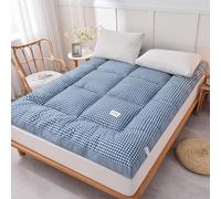 Colchón de Plumas Plegable y portátil, Apto para Uso doméstico, residencias estudiantiles y acampadas.