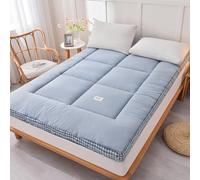 Colchón de Plumas Plegable y portátil, Apto para Uso doméstico, residencias estudiantiles y acampadas.