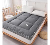 Colchón de Plumas Plegable y portátil, Apto para Uso doméstico, residencias estudiantiles y acampadas.