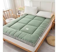 Colchón de Plumas Plegable y portátil, Apto para Uso doméstico, residencias estudiantiles y acampadas.