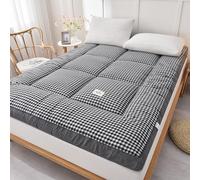 Colchón de Plumas Plegable y portátil, Apto para Uso doméstico, residencias estudiantiles y acampadas.