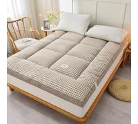 Colchón de Plumas Plegable y portátil, Apto para Uso doméstico, residencias estudiantiles y acampadas.