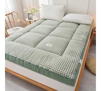 Colchón de Plumas Plegable y portátil, Apto para Uso doméstico, residencias estudiantiles y acampadas.