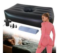 Colchón de recuperación postoperatoria con almohada inflable y cojines, diseño impermeable portátil para mayor comodidad durante el embarazo y la curación