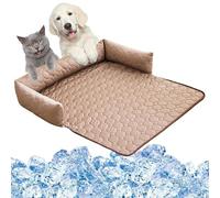 Colchón de refrigeración para sofá y perro, colchón de refrigeración para gatos, cómodo y transpirable, para mascotas, picnic, parque, coche, viaje, camping